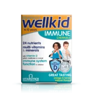 Vitabiotics Wellkid Immune Chewable 30 Tablets