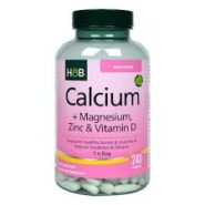H&B Calcium + Magnesium, ZinC & Vit D3