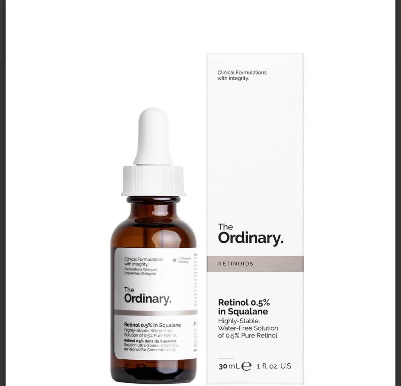 The Ordinary Retinol 0.5% in Squalane